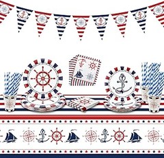 Combina la decoración marinera con otros estilos para una mesa única