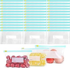 Guía para limpiar y mantener tus bolsas para congelar reutilizables