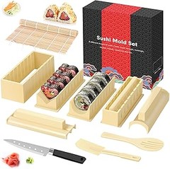 Deliciosas recetas de sushi fácil con moldes para disfrutar en casa