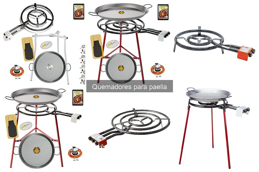 Accesorios imprescindibles para quemadores de paella