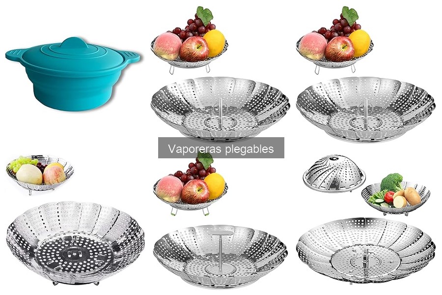 Alimentos incompatibles con la vaporera plegable