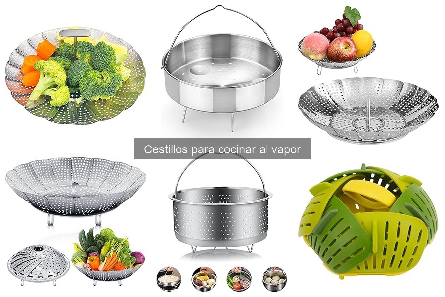 Alternativas a cestillos para cocinar al vapor en casa