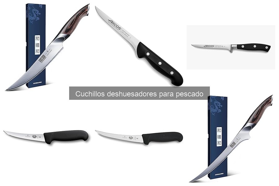Alternativas a cuchillos deshuesadores para pescado
