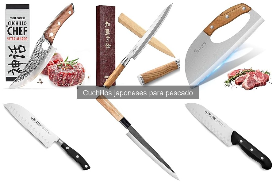 Alternativas a cuchillos japoneses para pescado: guía completa
