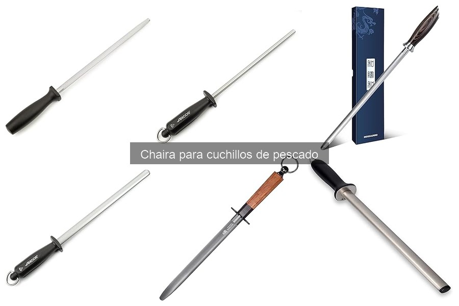 Alternativas a la chaira para afilar cuchillos de pescado