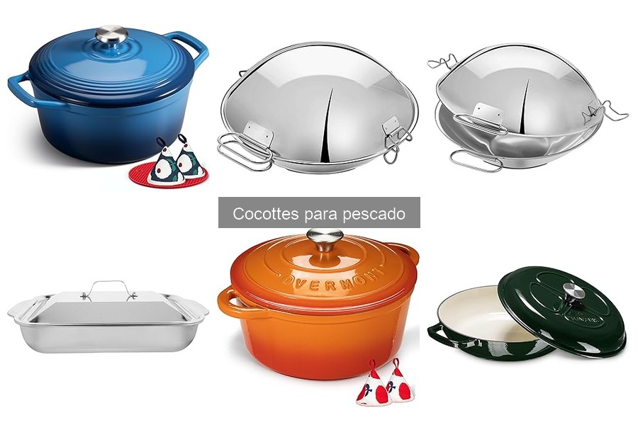Alternativas a la cocotte para cocinar pescado en casa