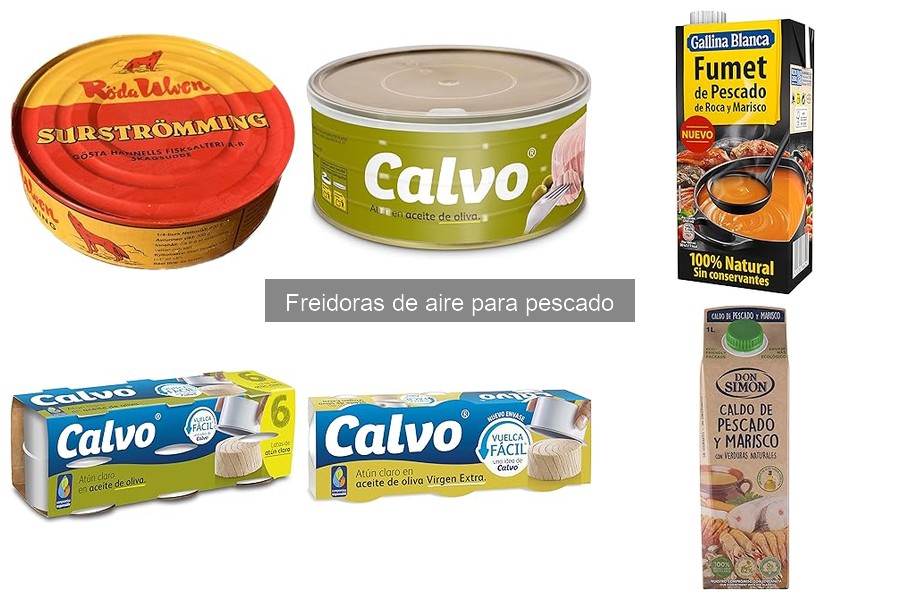 Alternativas a la freidora de aire para cocinar pescado
