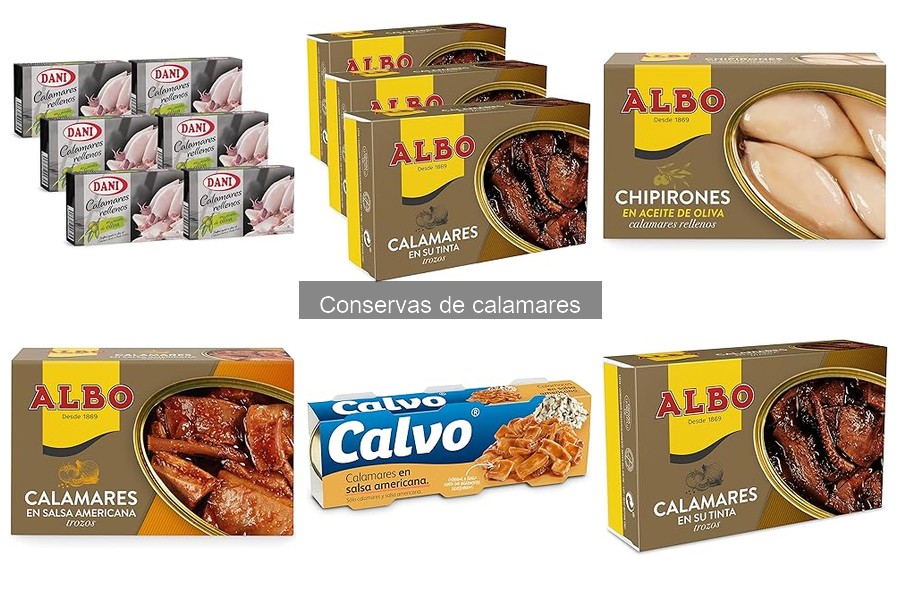 Alternativas a las conservas de calamares: opciones frescas y más