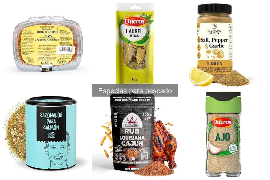 Alternativas a las especias para pescado deliciosas y saludables