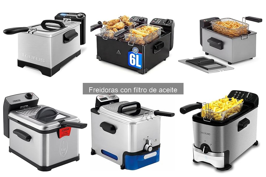 Alternativas a las freidoras con filtro de aceite en cocina