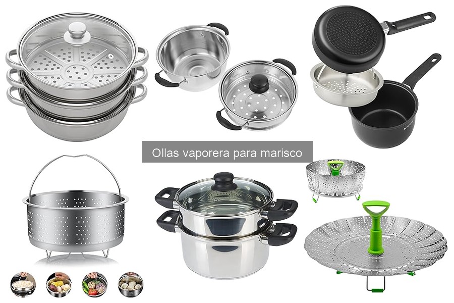 Alternativas a las ollas vaporera para marisco en casa