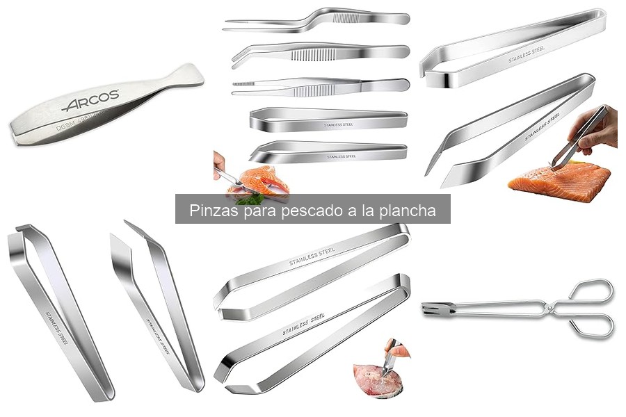 Alternativas a las pinzas para pescado en la cocina