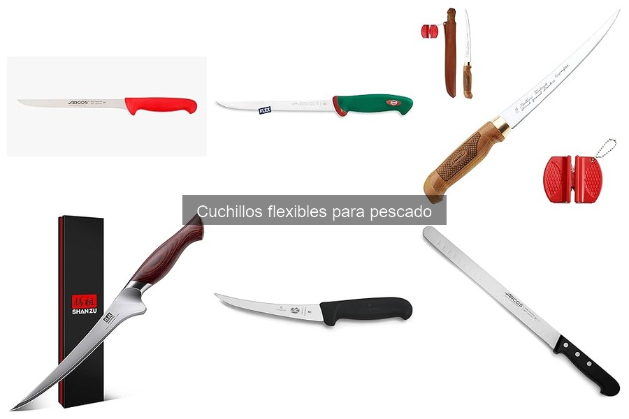 Alternativas a los cuchillos flexibles para pescado