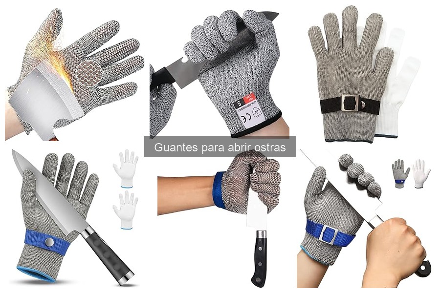 Alternativas a los guantes para abrir ostras: métodos efectivos