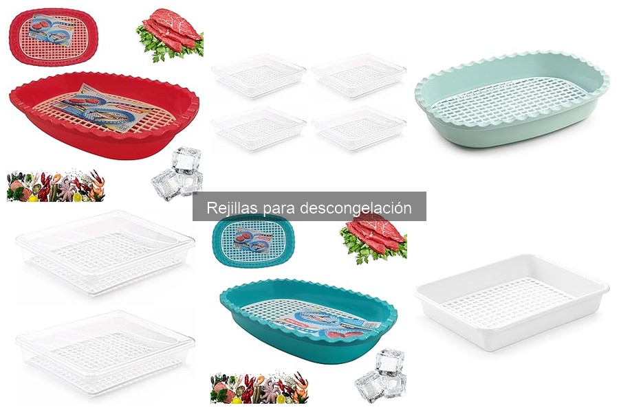 Alternativas a rejillas para descongelación de alimentos