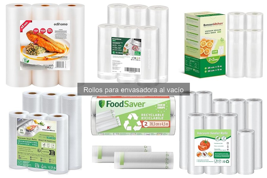 Alternativas a Rolls para Envasadora al Vacío