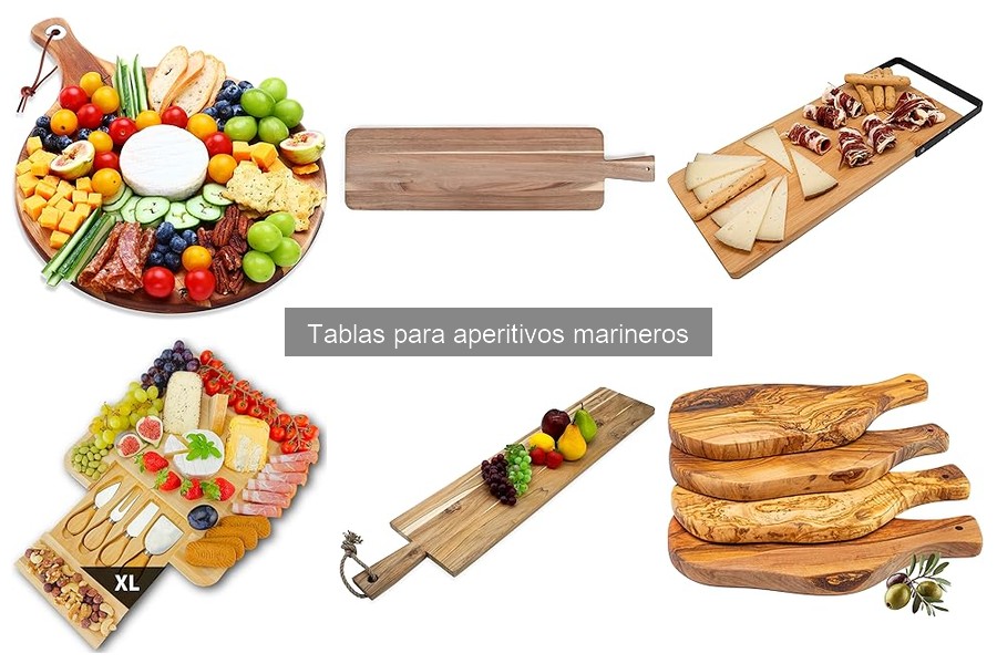 Alternativas a Tablas para Aperitivos Marineros en Casa