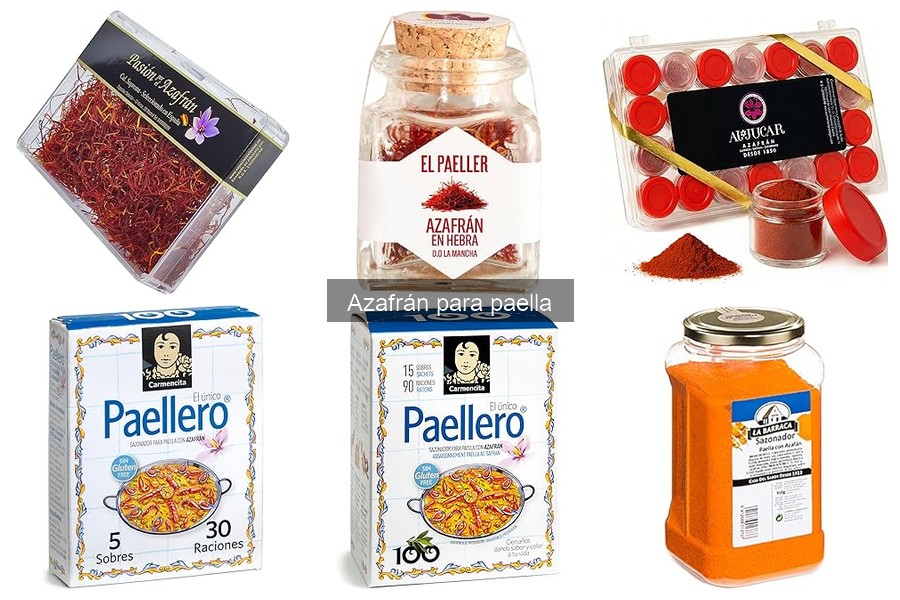 Alternativas al azafrán para paella: Mejora tu plato