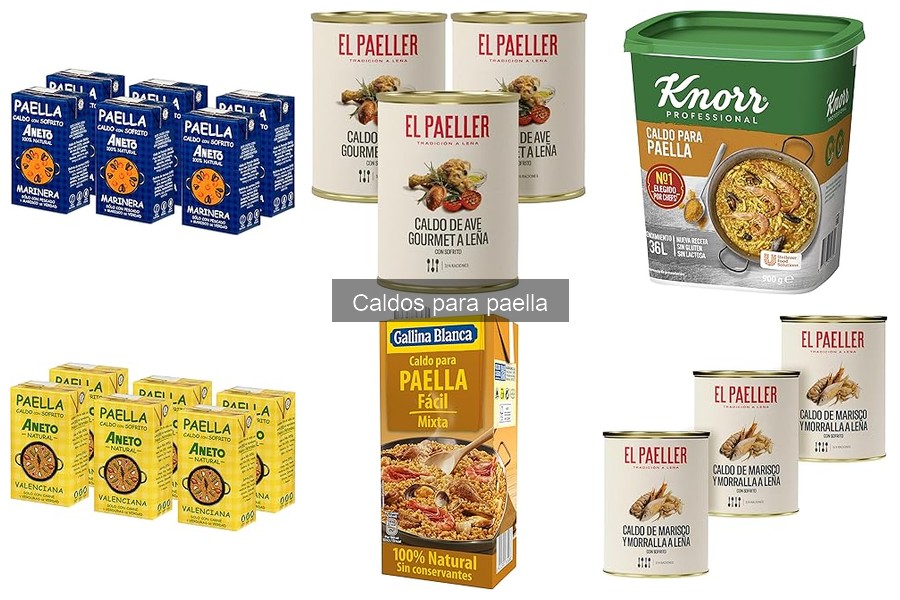 Alternativas al caldo para paella: opciones ligeras y sabrosas