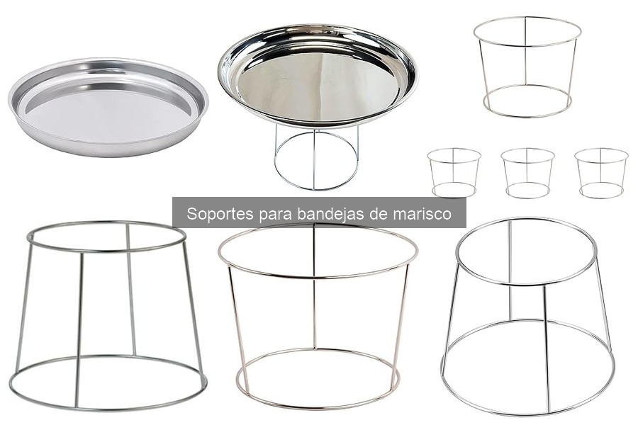 Alternativas creativas a soportes para bandejas de marisco