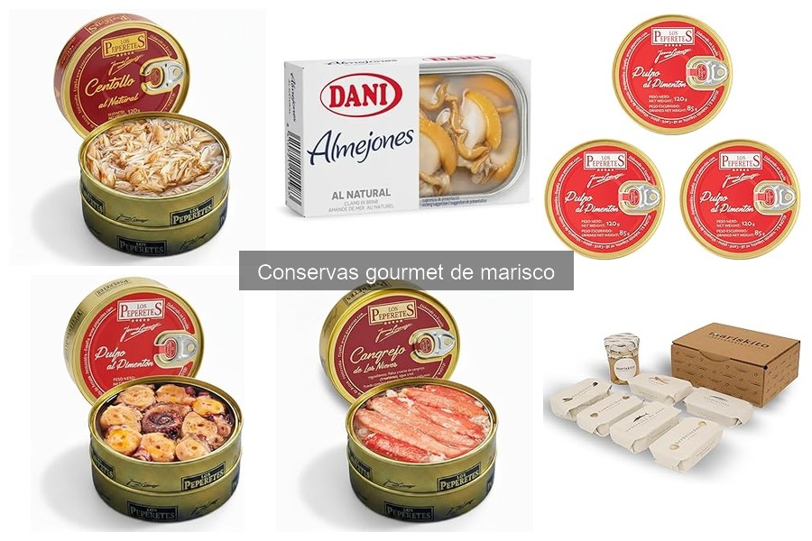 Alternativas frescas a las conservas gourmet de marisco