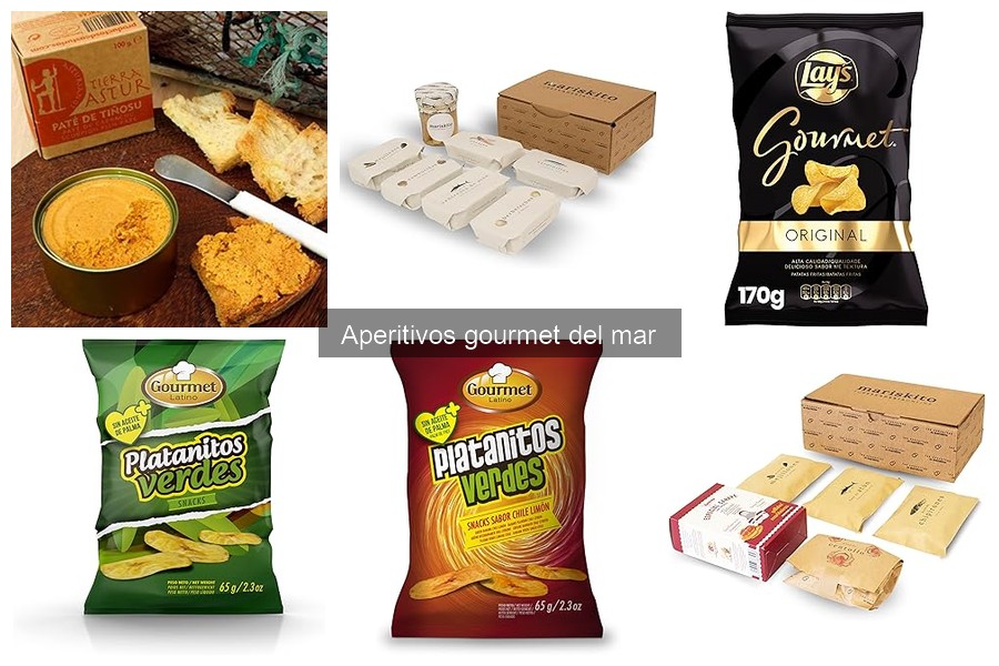 Alternativas vegetarianas a aperitivos gourmet del mar