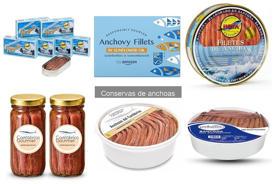 Alternativas vegetarianas a las conservas de anchoas