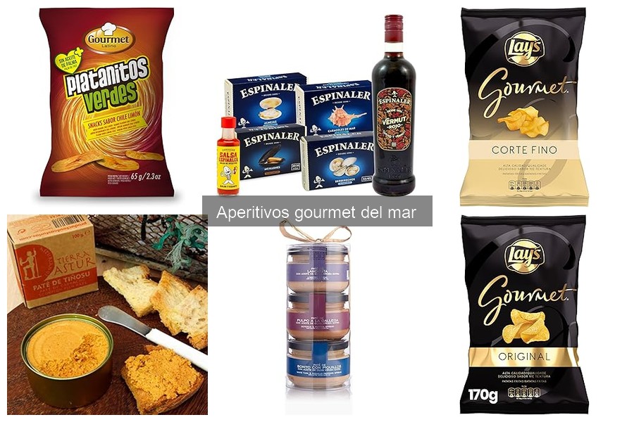 Aperitivos gourmet del mar sin gluten: opciones deliciosas