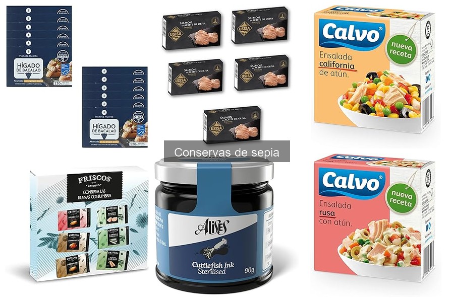 Beneficios de consumir sepia en conserva para la salud
