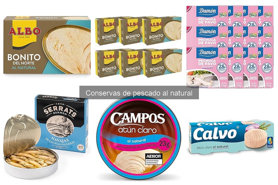 Beneficios de las conservas de pescado al natural