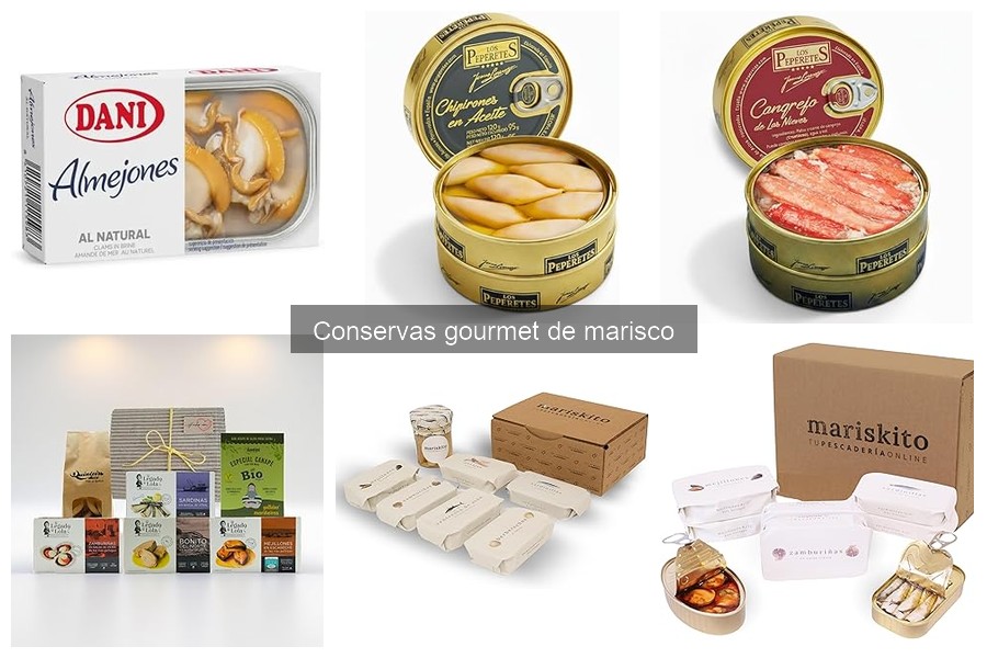 ** Beneficios de las conservas gourmet de marisco para tu salud