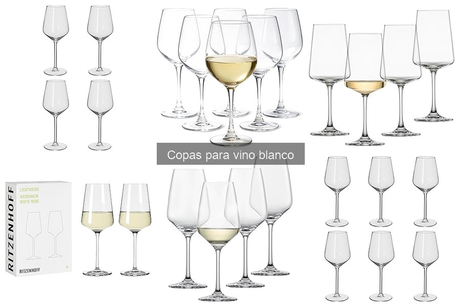 Beneficios de Usar Copas Adecuadas para Vino Blanco
