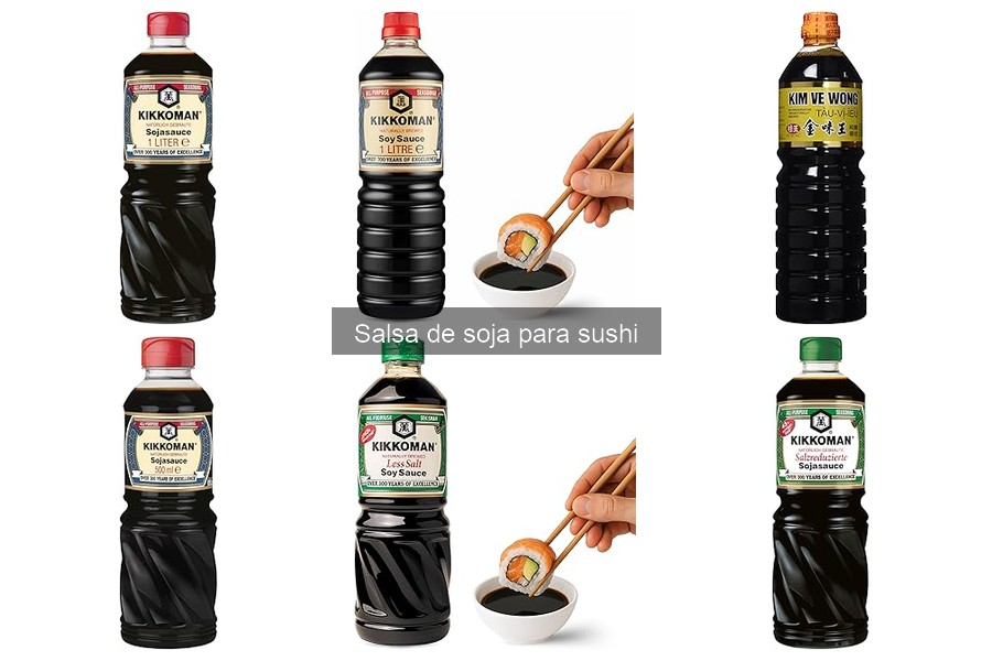 Beneficios de usar salsa de soja para sushi en tu cocina