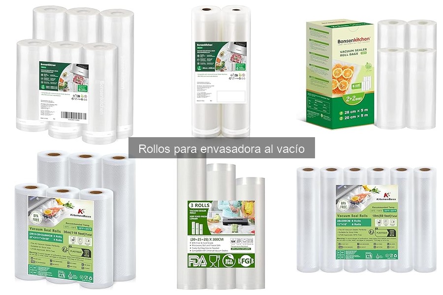 Beneficios de utilizar rollos para envasadora al vacío