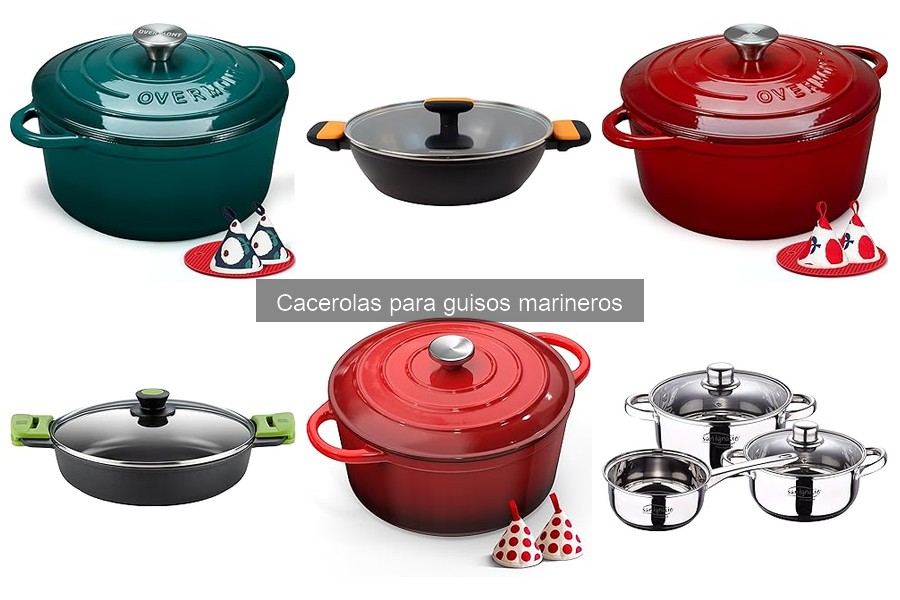 Cacerolas para Guisos Marineros: Guía de Compra Esencial
