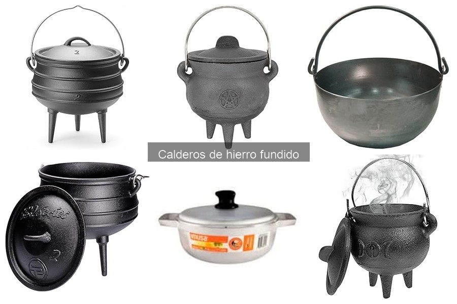 Calderos de hierro fundido vs. aluminio y acero inoxidable