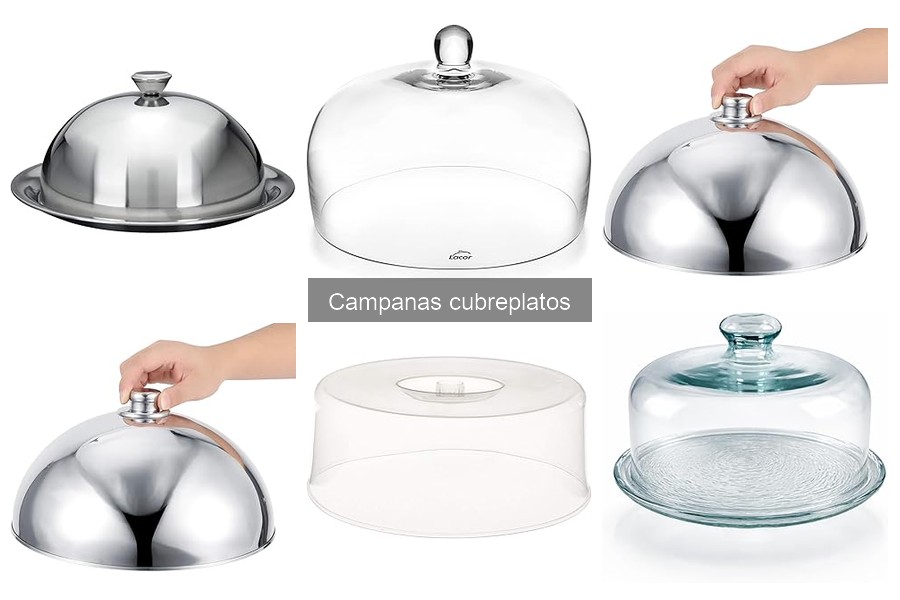 Campanas cubreplatos para exteriores: características y funciones