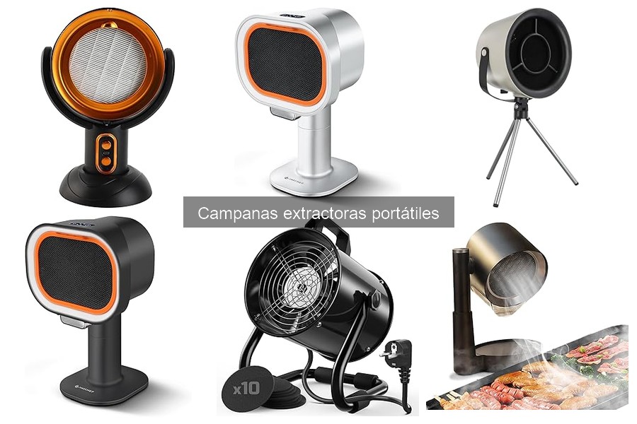 Campanas extractoras portátiles: ¿con filtro de carbón o sin él?