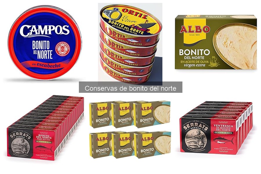 Cómo almacenar conservas de bonito del norte correctamente