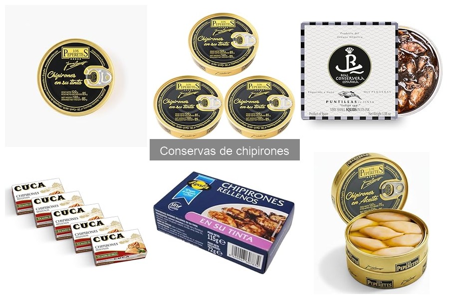 Cómo almacenar correctamente las conservas de chipirones