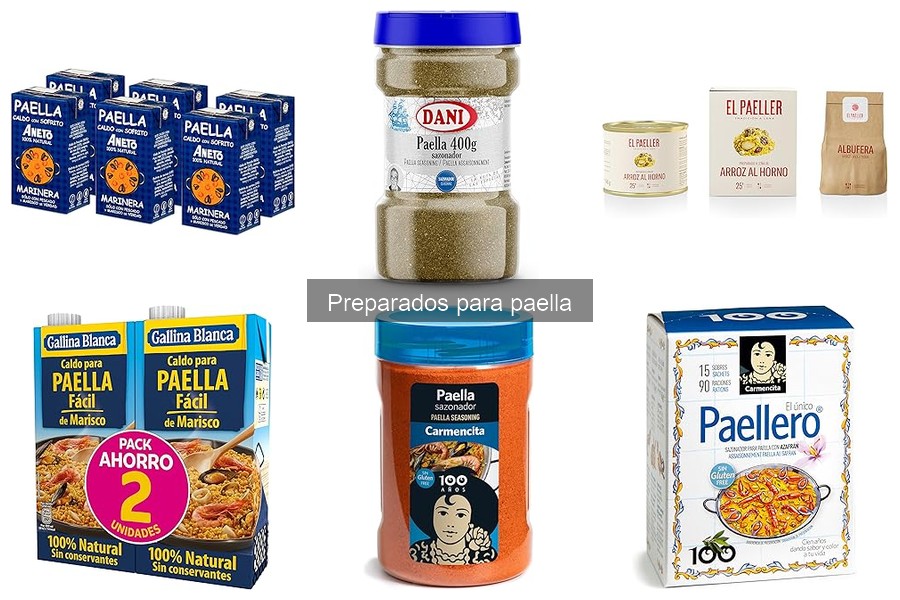 Cómo almacenar preparados para paella de manera óptima