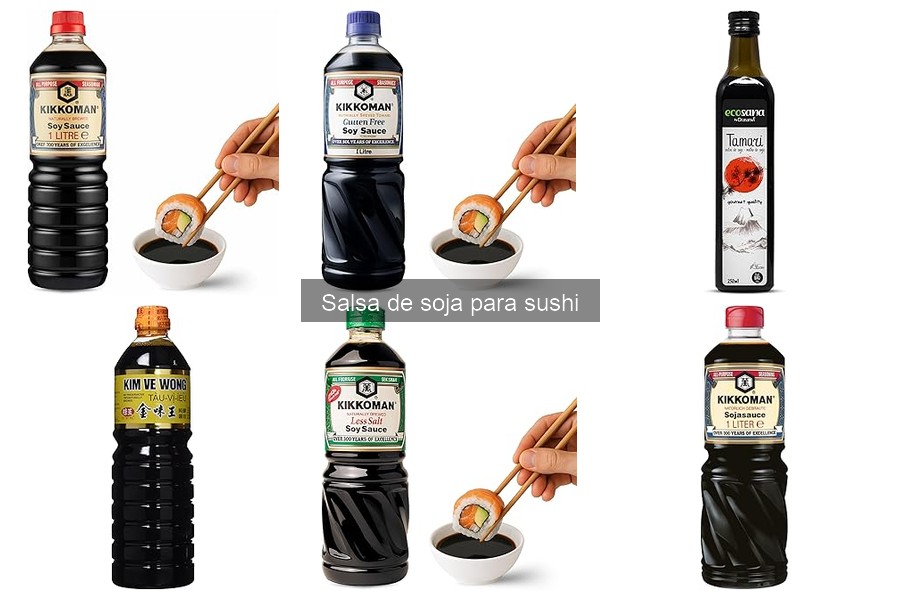 Cómo almacenar salsa de soja para sushi correctamente