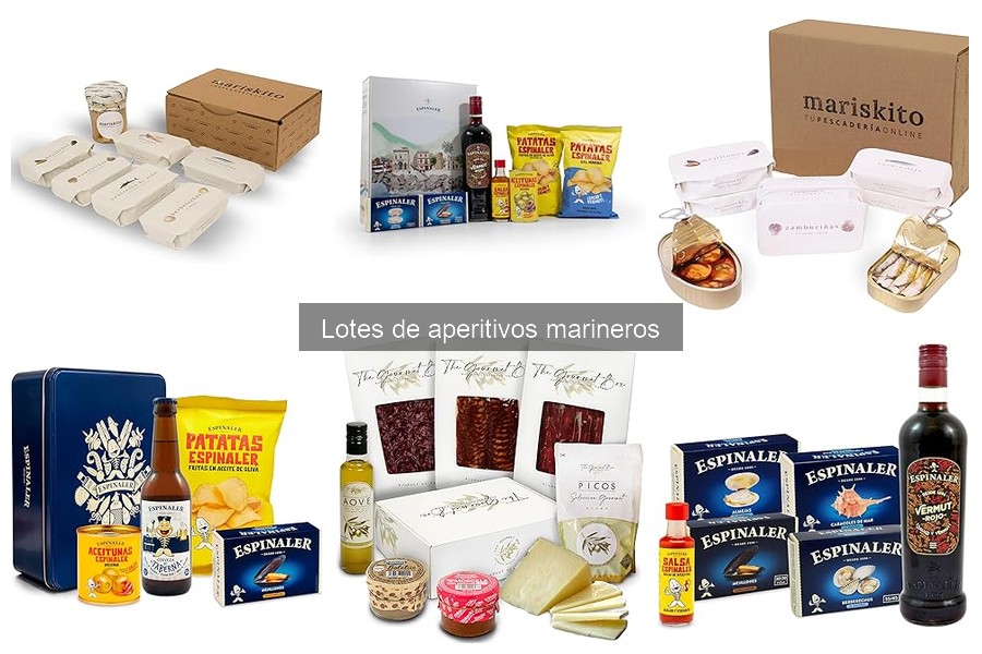 Cómo crear un lote de aperitivos marineros casero