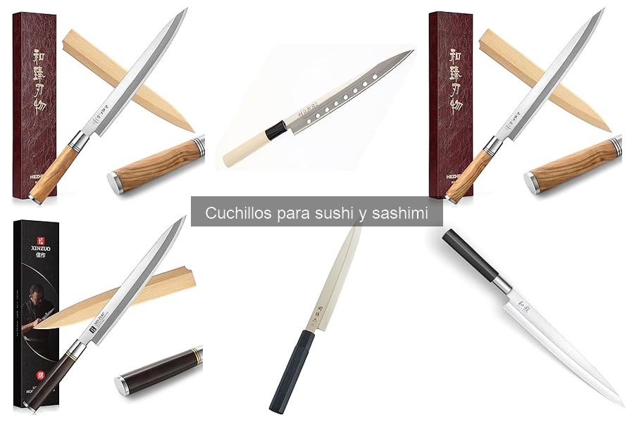 Cómo elegir el cuchillo de sushi ideal para cada pescado