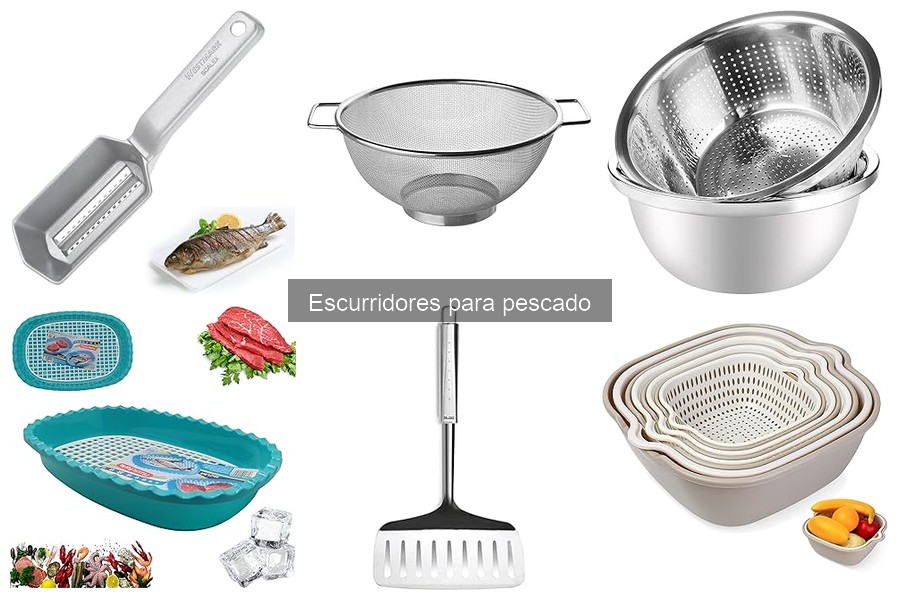 Cómo elegir el escurridor para pescado ideal