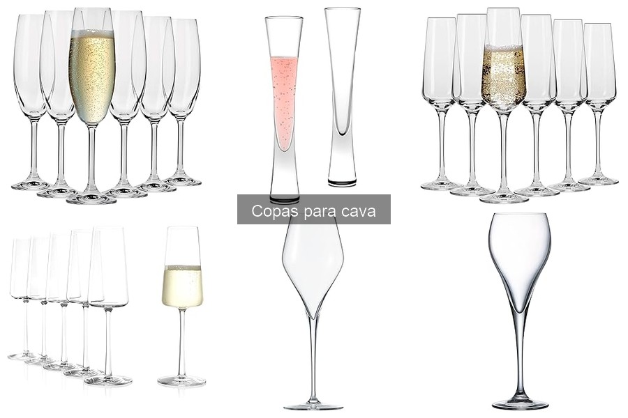Cómo elegir el juego de copas para cava perfecto