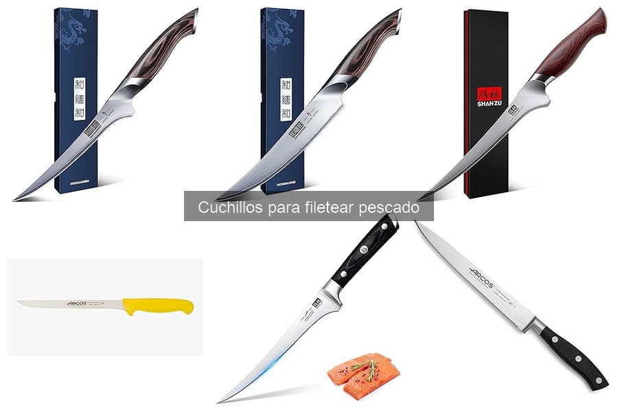 Cómo elegir el mejor cuchillo para filetear pescado
