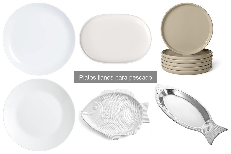 Cómo elegir el plato llano ideal para pescado