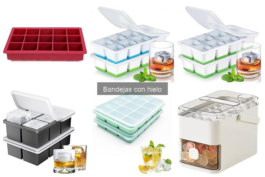 Cómo elegir la mejor bandeja con hielo para tus bebidas