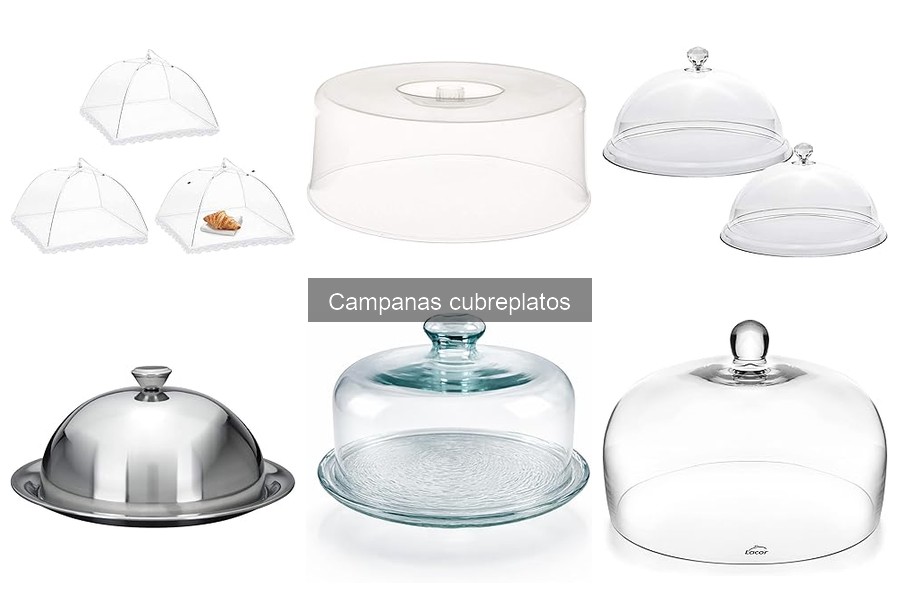 Cómo elegir la mejor campana cubreplatos para tus alimentos